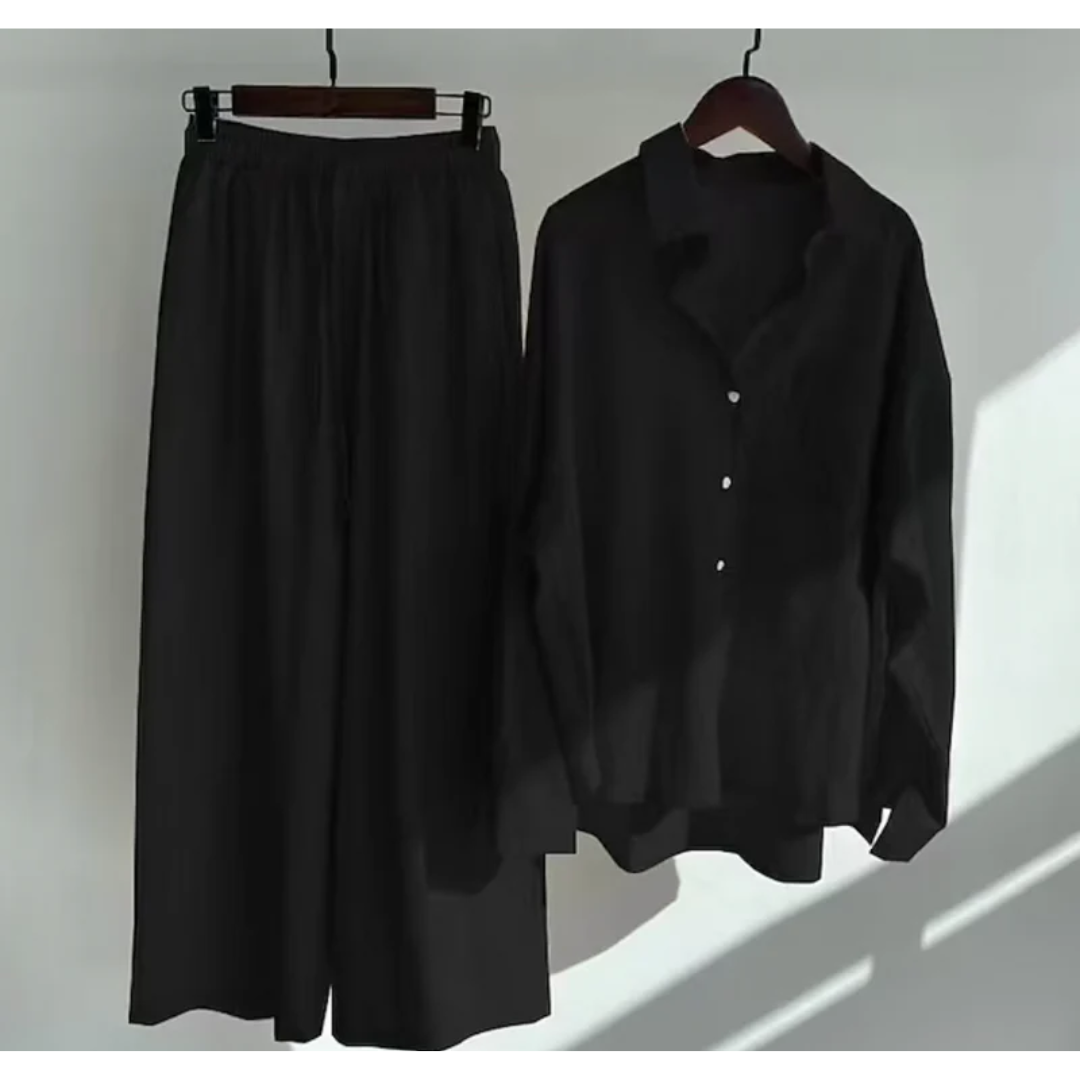 Carina | Damen Sommer Set Mit Bluse Und Hose