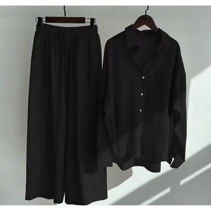 Carina | Damen Sommer Set Mit Bluse Und Hose