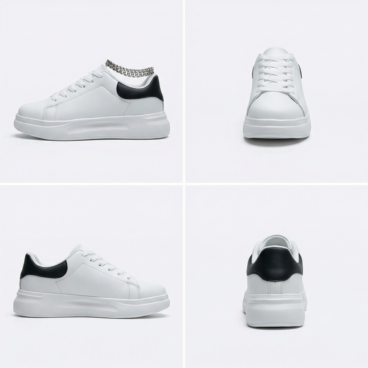 Bequeme Sneaker mit Schnürung