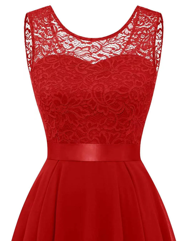 Marie | Damen High-Low Kleid für Hochzeitsgäste