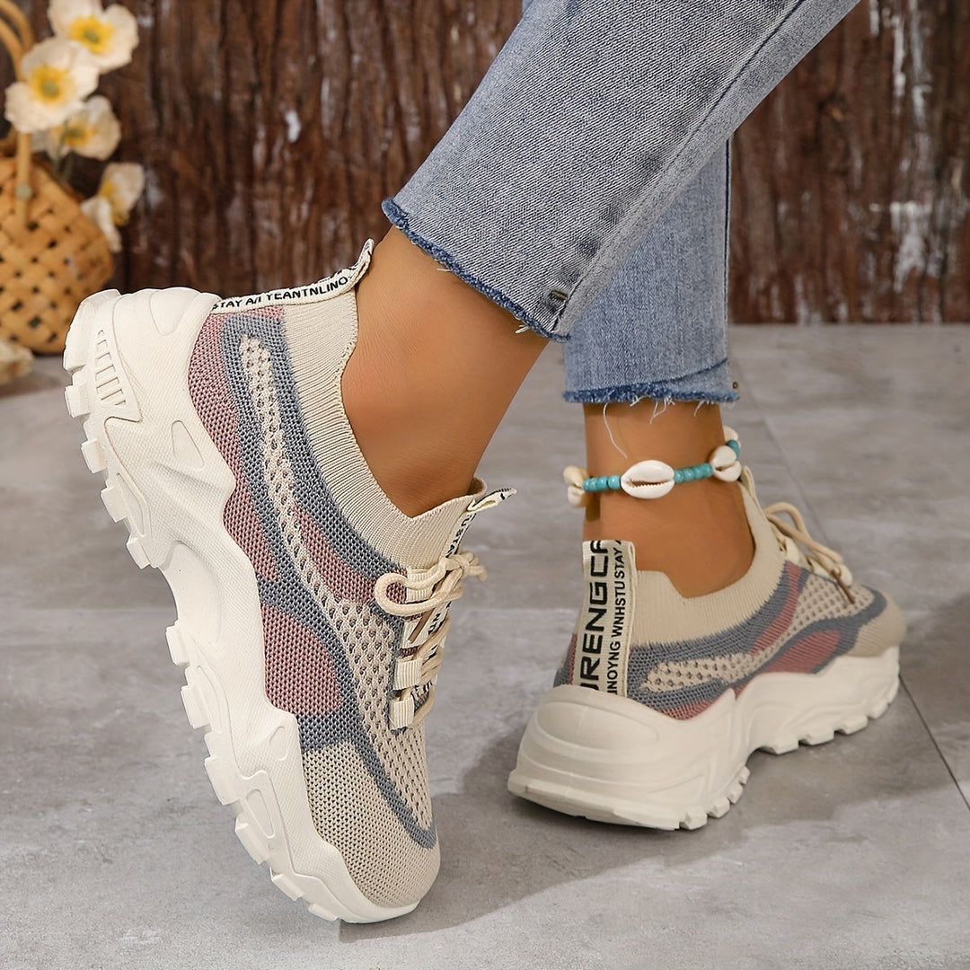 Damen Plateau Schuhe