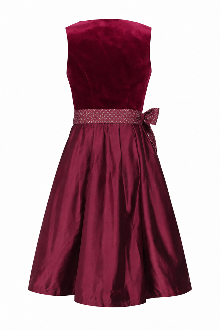 Damen Dirndl Set mit Samtoberteil und Schürze-Dirndl for Women-Alpenkind