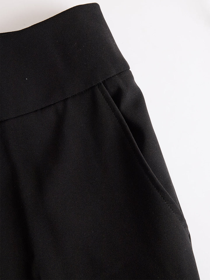 Damen Dreiteiliges Set mit Transparentem Oberteil und Weiter Hose-Women Set-Alpenkind