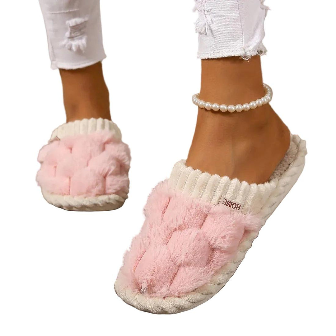 Damen Hausschuhe mit Steppmuster-Women Footwear-Alpenkind