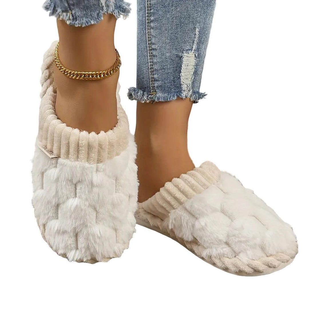 Damen Hausschuhe mit Steppmuster-Women Footwear-Alpenkind