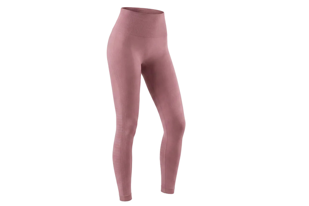 Damen High-Waist Nahtlose Leggings mit Strukturierten Panelnähten-Leggings for women-Alpenkind