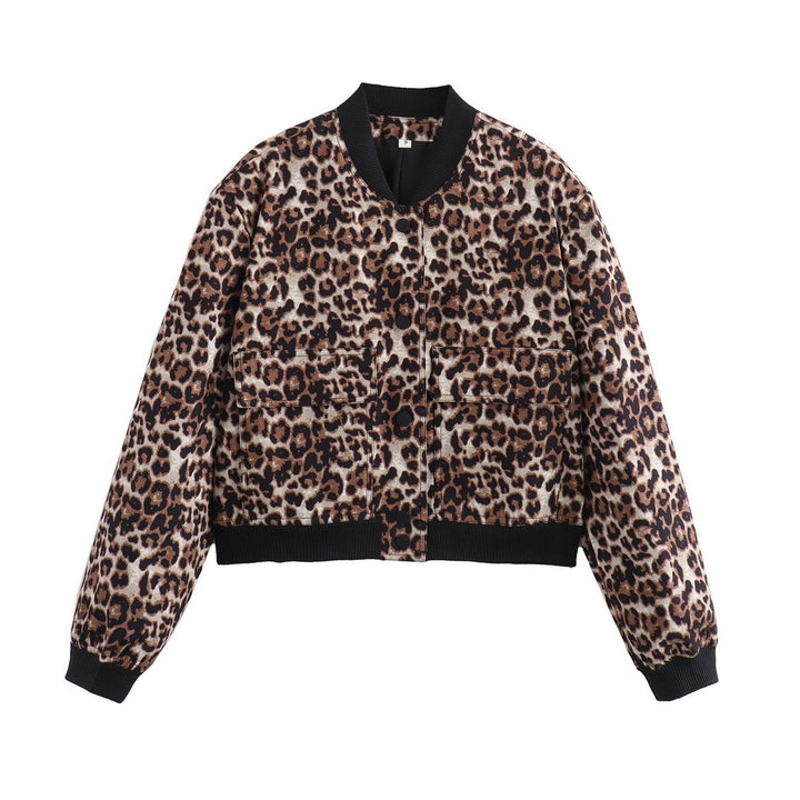 Damen Jacke mit Reißverschluss und zwei Fronttaschen