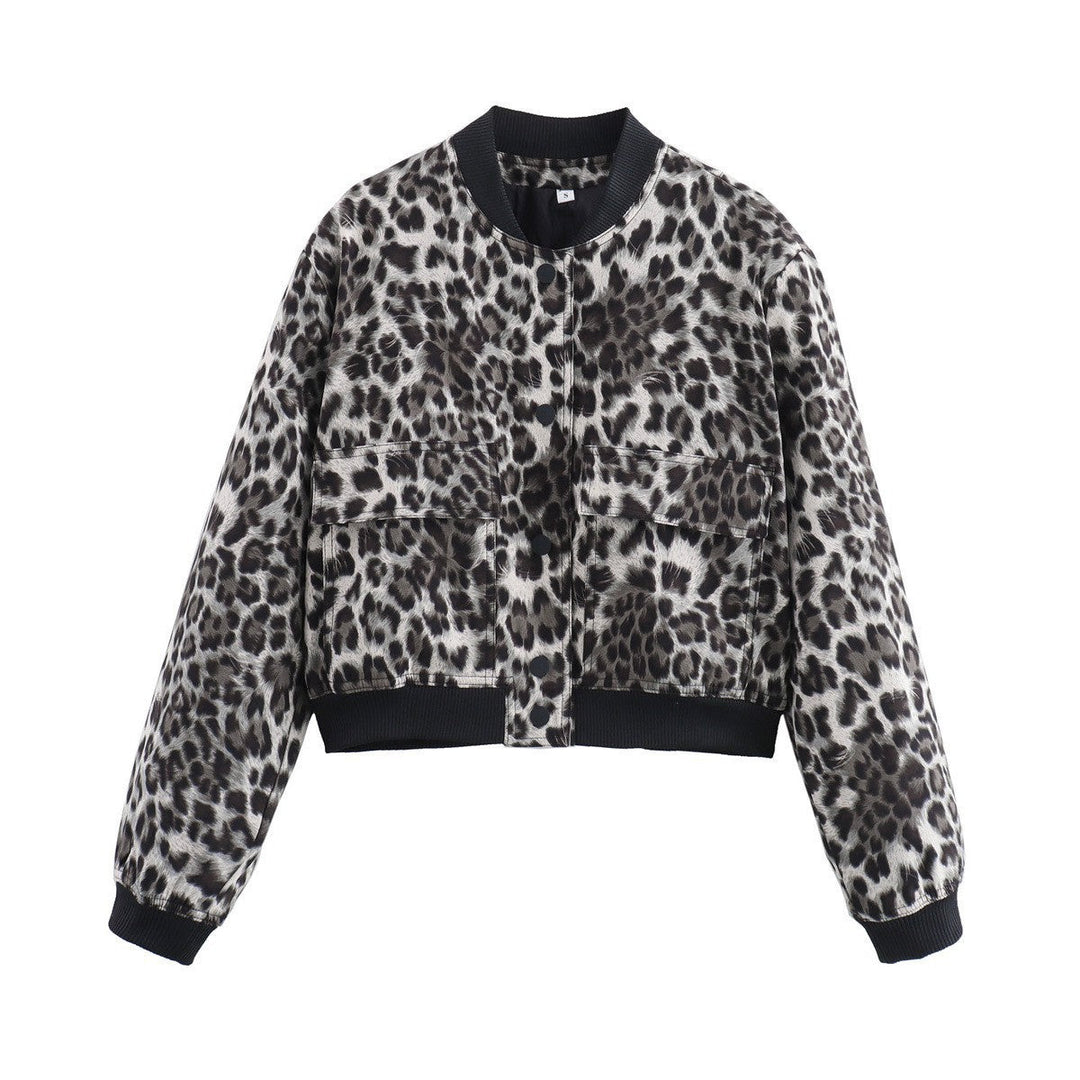 Damen Jacke mit Reißverschluss und zwei Fronttaschen