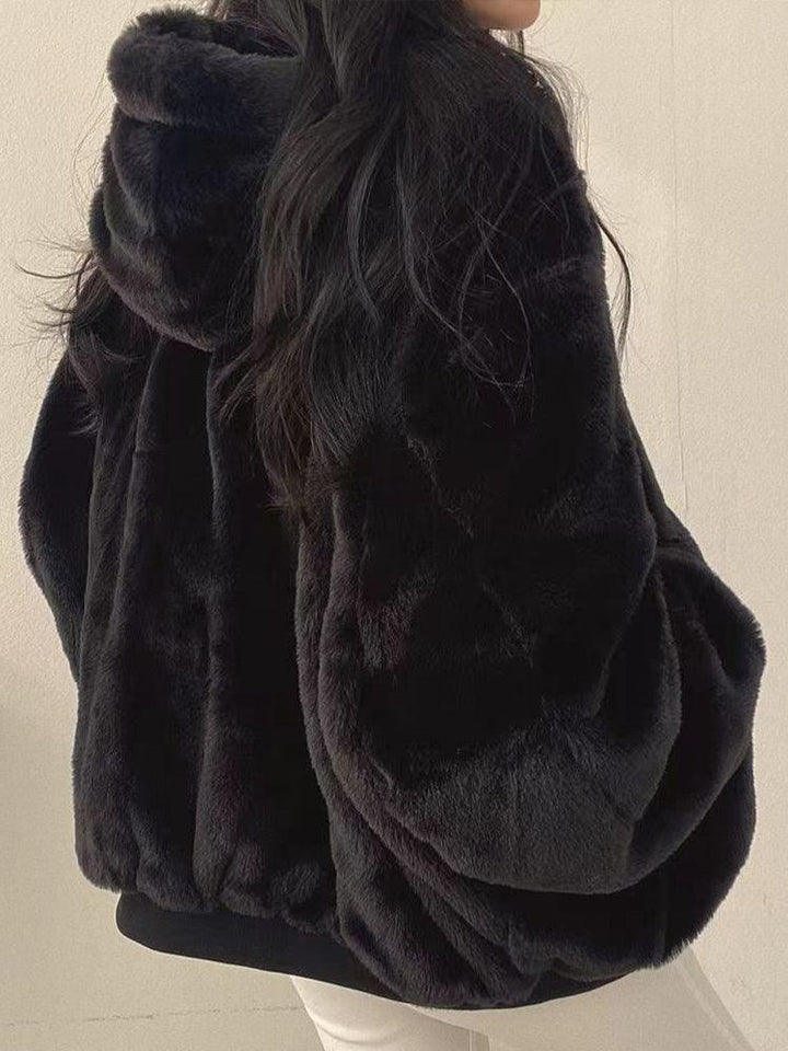 Damen Jacke mit Reißverschluss und Zwei Seitentaschen
