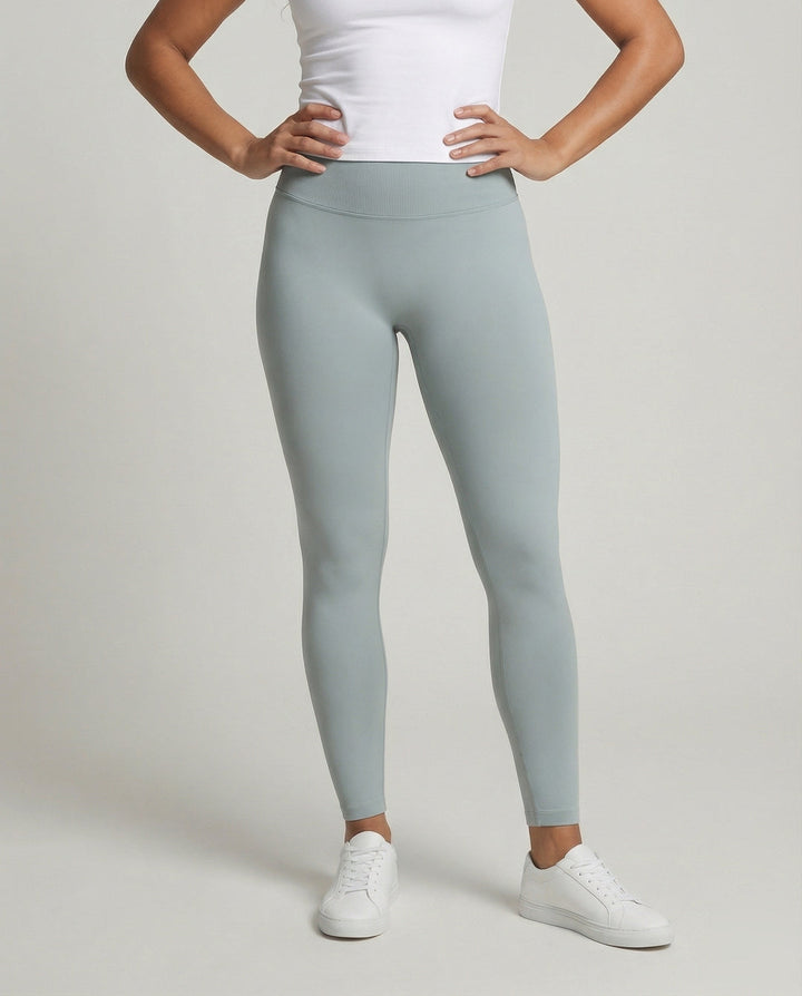 Damen Leggings mit Hohem Bund und Nahtkonstruktion-Leggings for women-Alpenkind