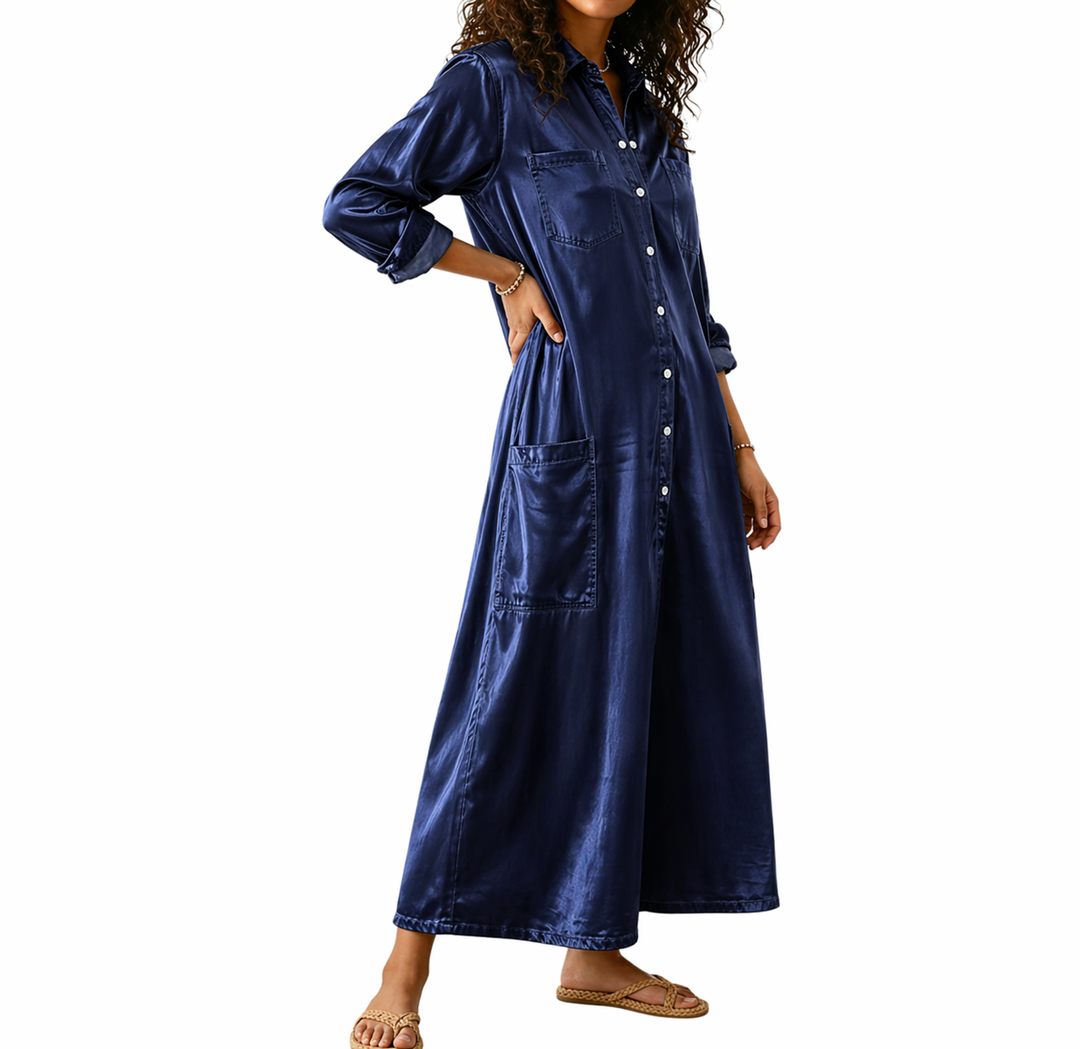Damen Overall mit weitem Bein und Knopfleiste-Women Set-Alpenkind