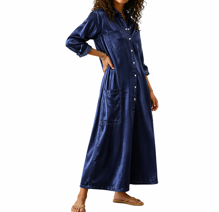 Damen Overall mit weitem Bein und Knopfleiste-Women Set-Alpenkind