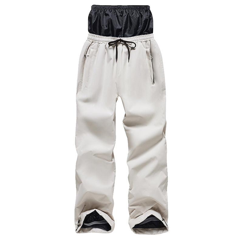 Damen Schneehose mit Hoher Taille und Kordelzug-Women Outerwear-Alpenkind