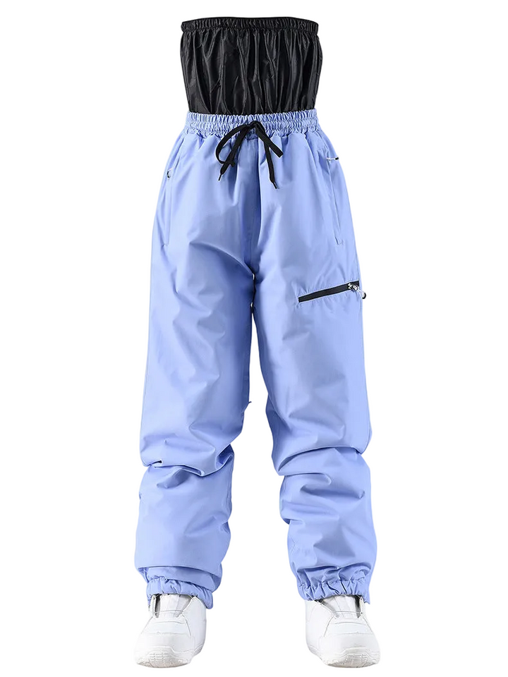 Damen Schneehose mit Hoher Taille und Kordelzug-Women Outerwear-Alpenkind