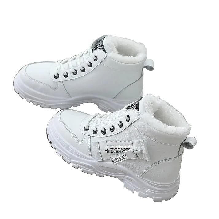 Damen Schnürstiefel mit Profilsohle-Women Footwear-Alpenkind