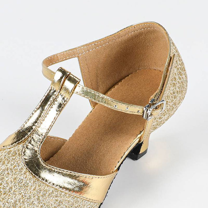 Damen Schuhe mit T-Steg und Schnallenverschluss-Women Footwear-Alpenkind