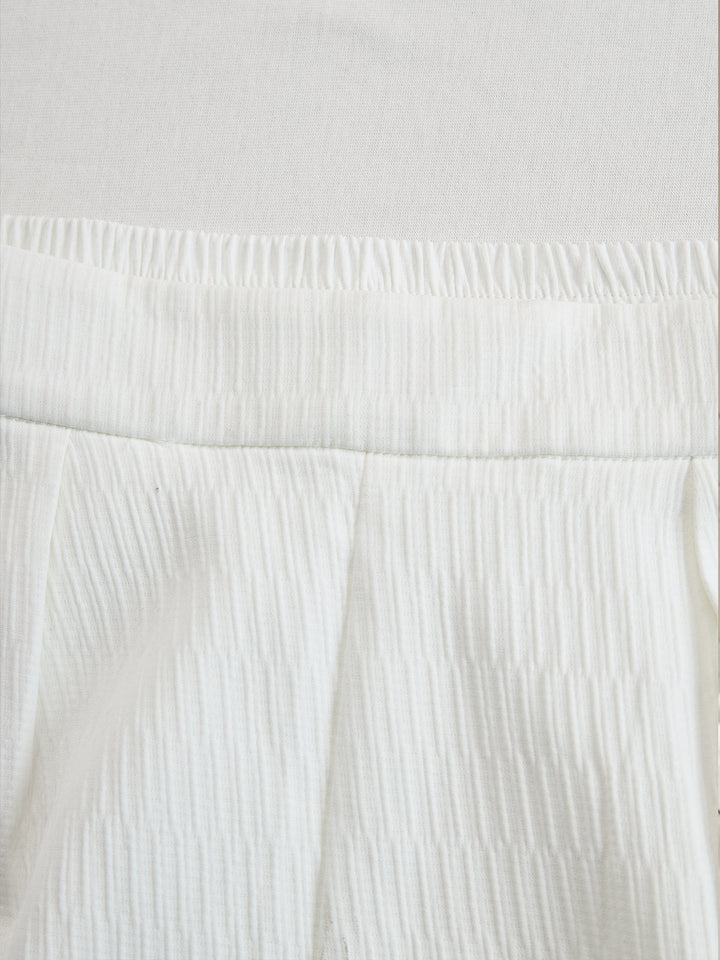 Damen Set mit kurzem Oberteil und Hose mit weitem Bein-Women Set-Alpenkind