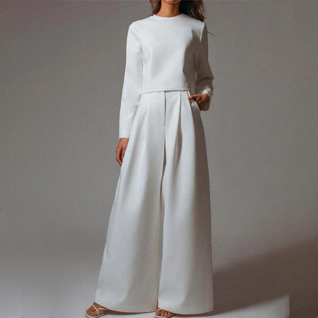 Damen Set mit Langarmshirt und Hose