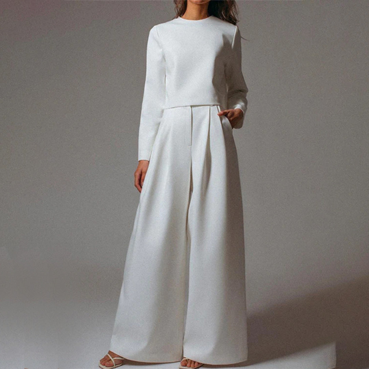 Damen Set mit Langarmshirt und Hose