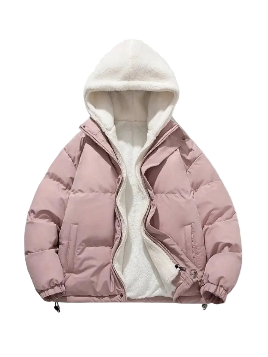 Damen Steppjacke mit Kapuze und Innenfutter-Women Outerwear-Alpenkind