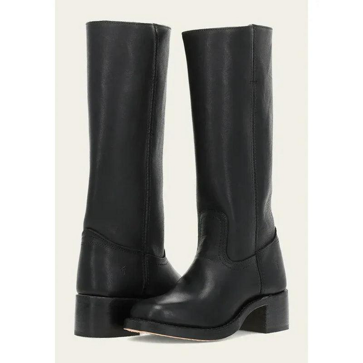 Damen Stiefel mit Mittelhohem Schaft und Blockabsatz-Women Footwear-Alpenkind