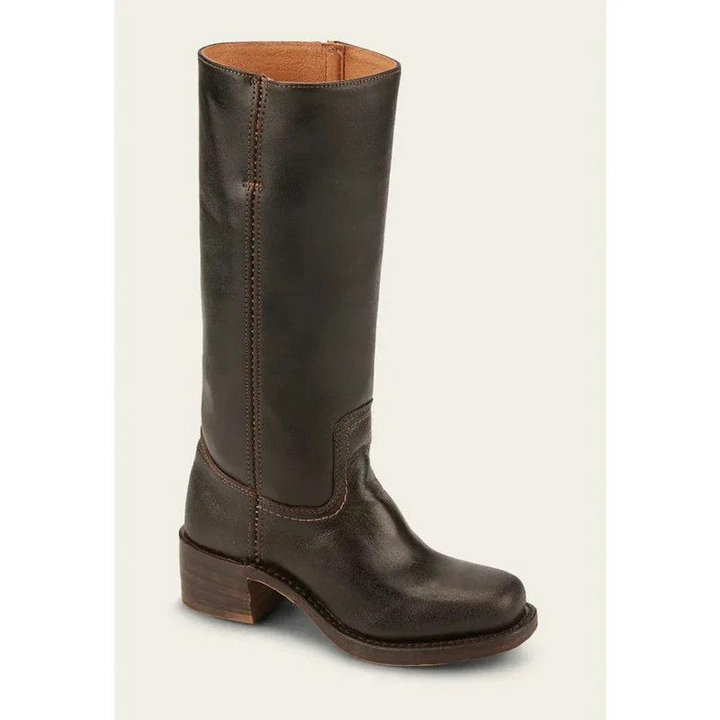Damen Stiefel mit Mittelhohem Schaft und Blockabsatz-Women Footwear-Alpenkind