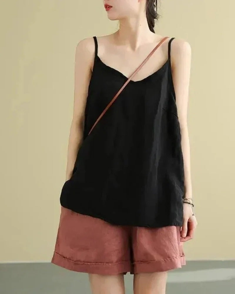Damen Tank Top im Camisole Stil | Ärmellos