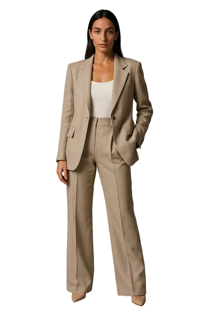 Damen Zweiteiler mit Blazer und weiter Hose-Women Set-Alpenkind