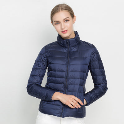 Damen Steppjacke wasserdicht gefüttert