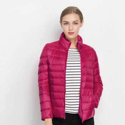 Damen Steppjacke wasserdicht gefüttert