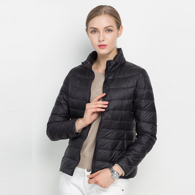 Damen Steppjacke wasserdicht gefüttert
