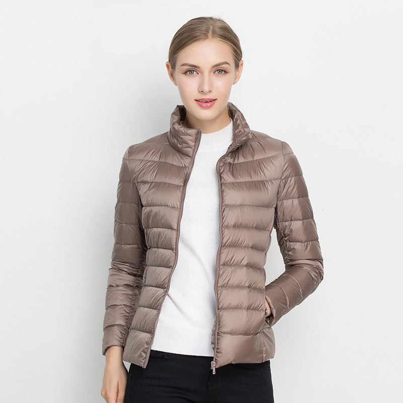 Damen Steppjacke wasserdicht gefüttert