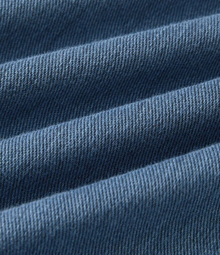 Damenhose mit hohem elastischem Bund und weitem Bein