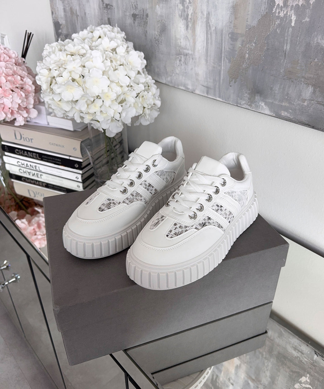 Sneaker Madeleine Weiß