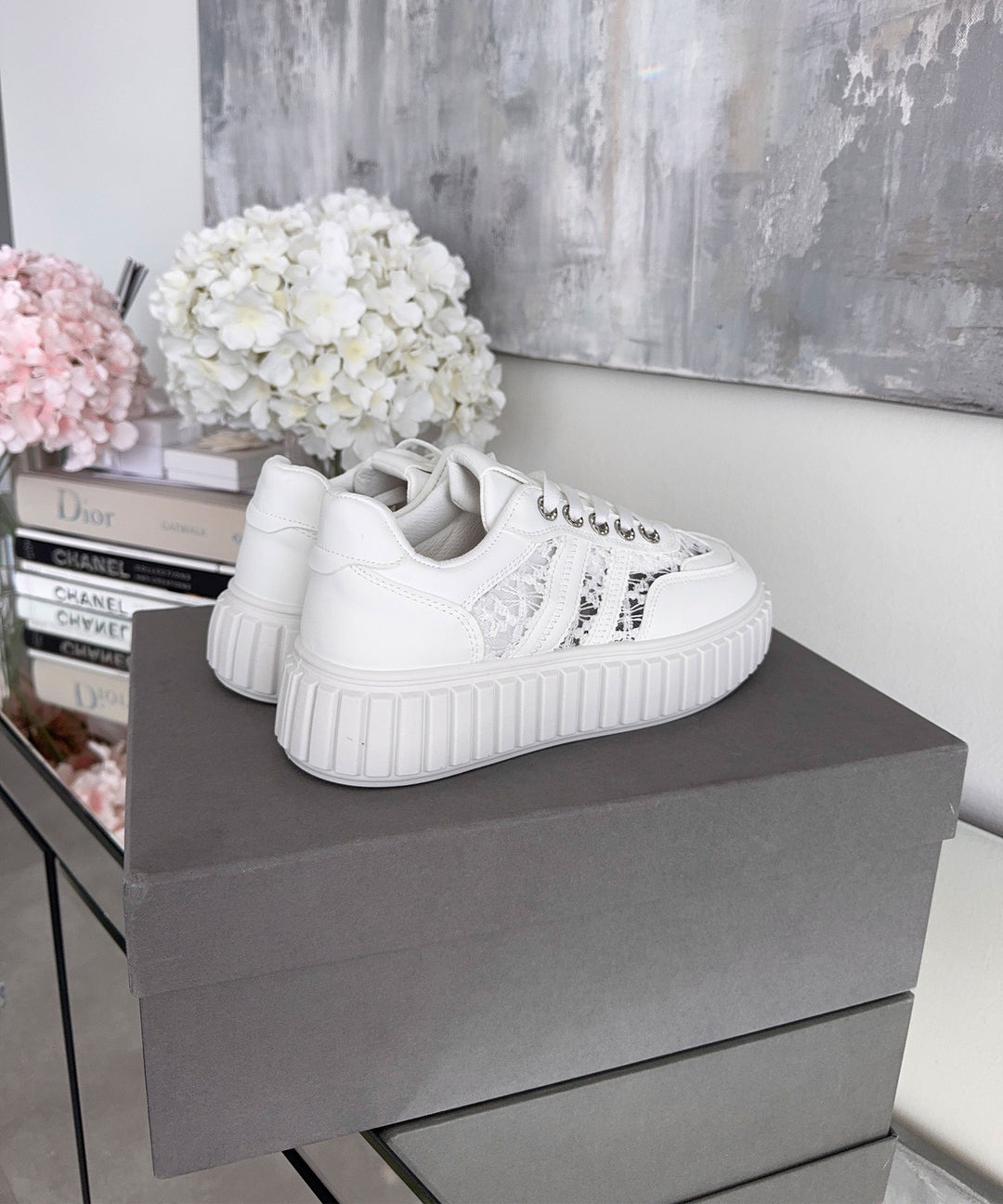 Sneaker Madeleine Weiß