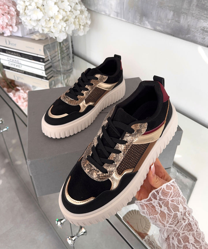 Sneaker Daria Schwarz Ladypolitan ♡