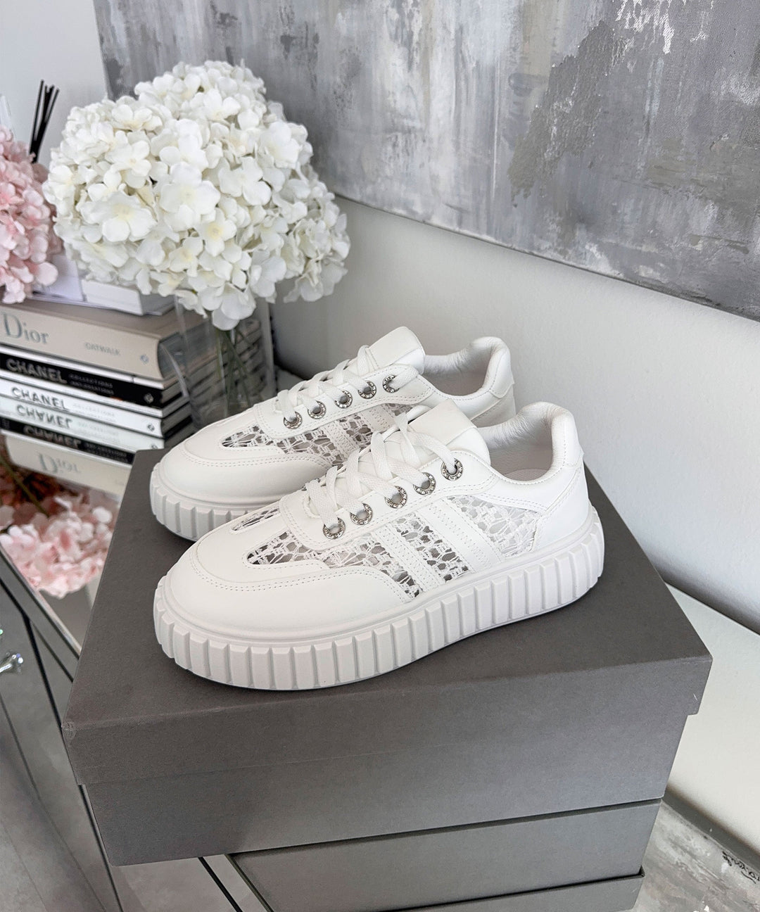 Sneaker Madeleine Weiß