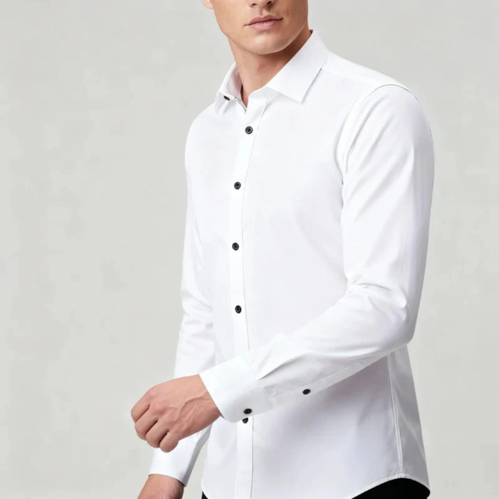 Dieter | Herren Hemd Schlicht Zeitloser Look