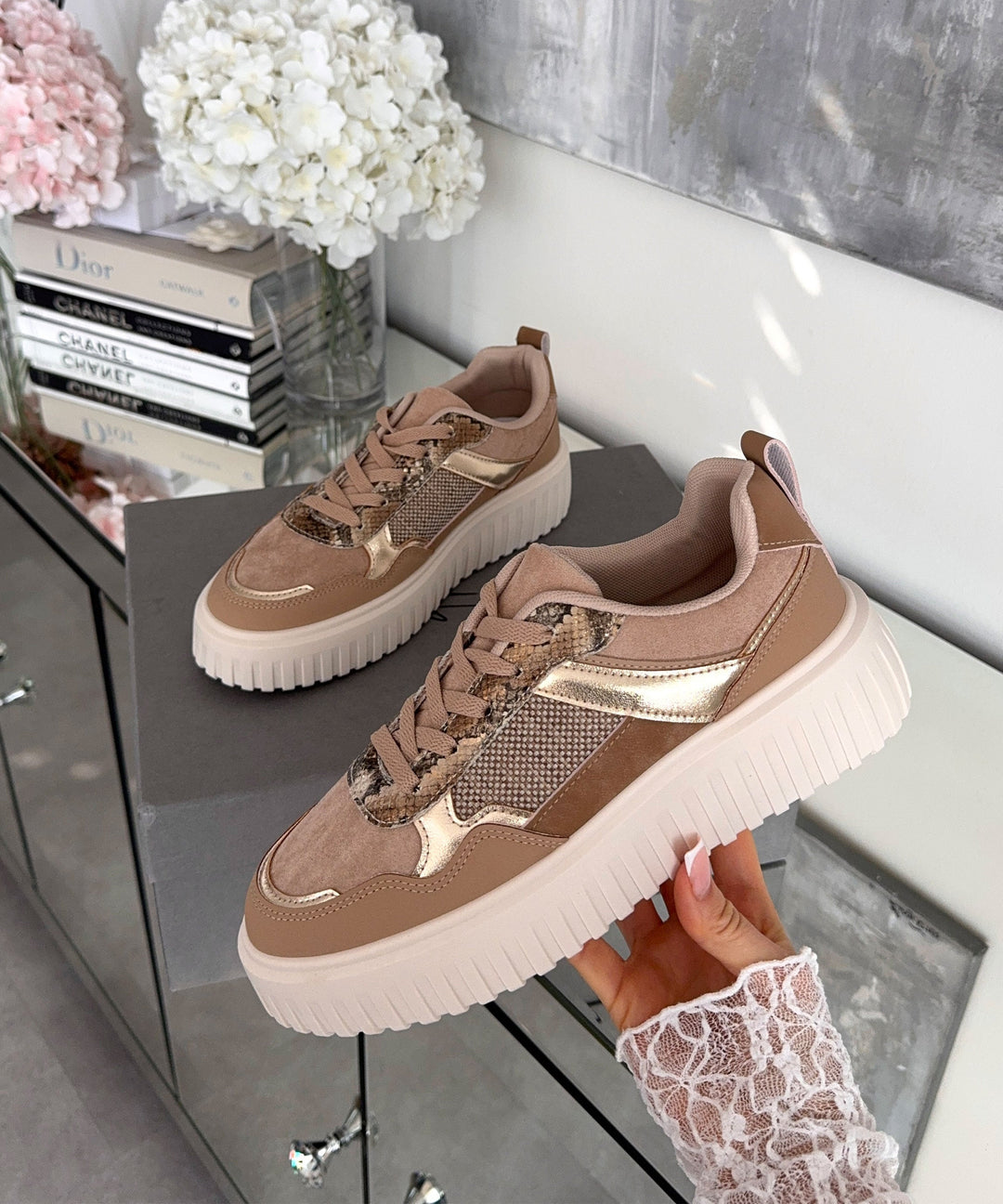 Sneaker Daria Taupe