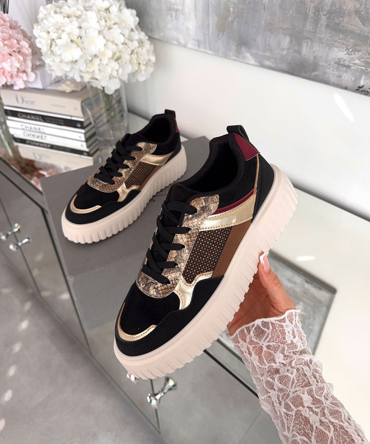 Sneaker Daria Schwarz Ladypolitan ♡