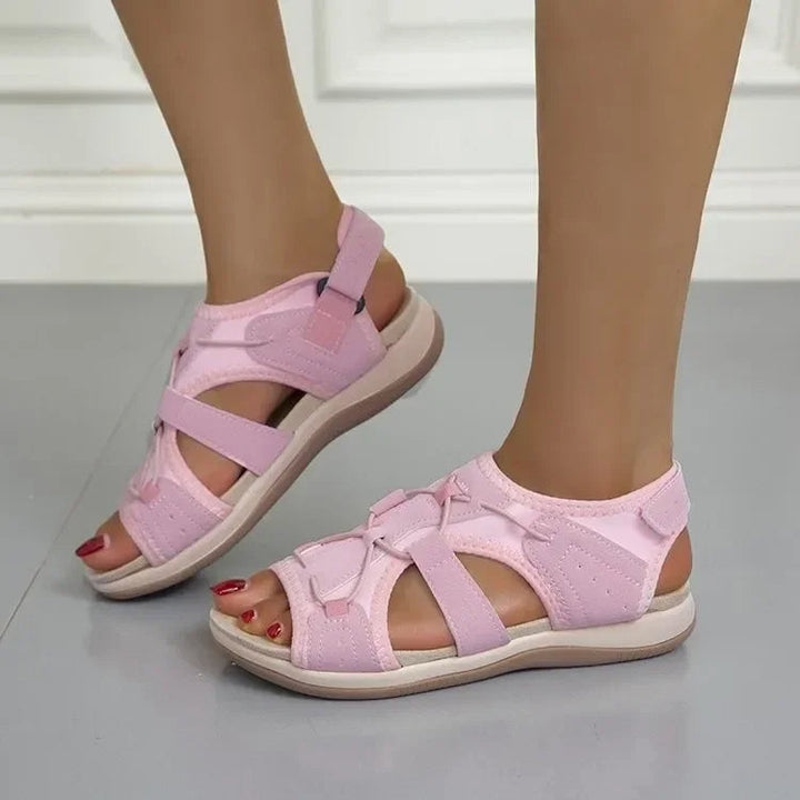 Mila – Women Casual Velcro straps Sandals - Image 17