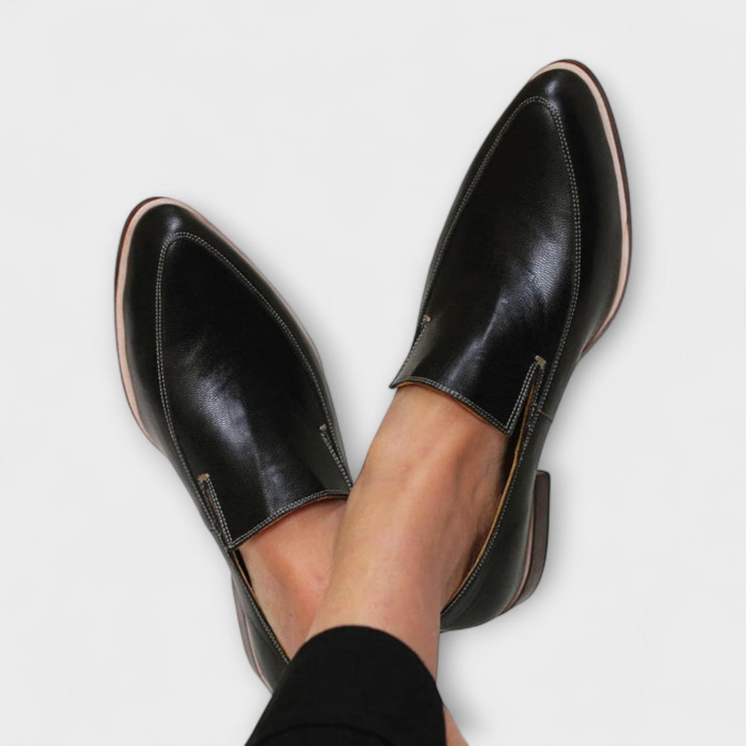 Orthopädische Slipper für Damen ohne Schnürsenkel