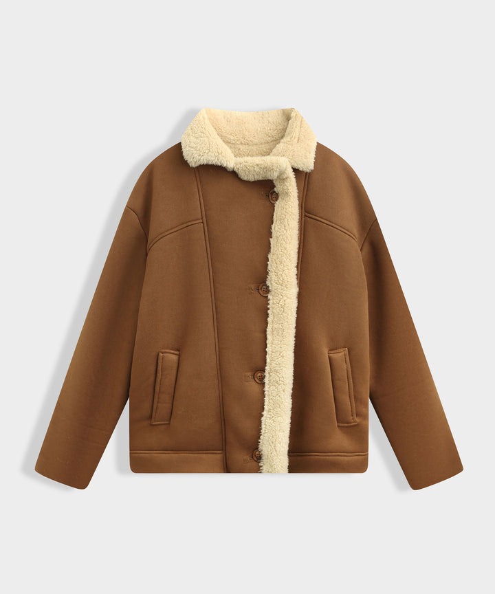 Lederjacke Penny braun