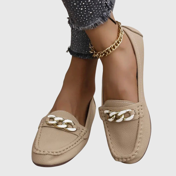 Orthopädische Slipper für Damen mit Kette