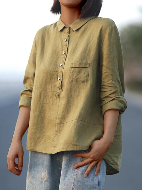 Alice Französische Vintage-Bluse Damen | Elegant & Bequem