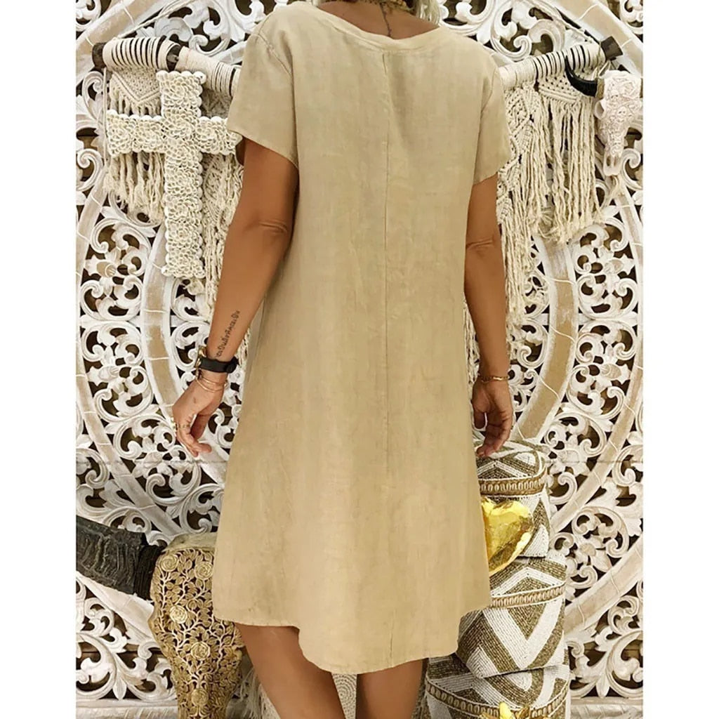 Lucía – Lockeres und bequemes Sommerkleid