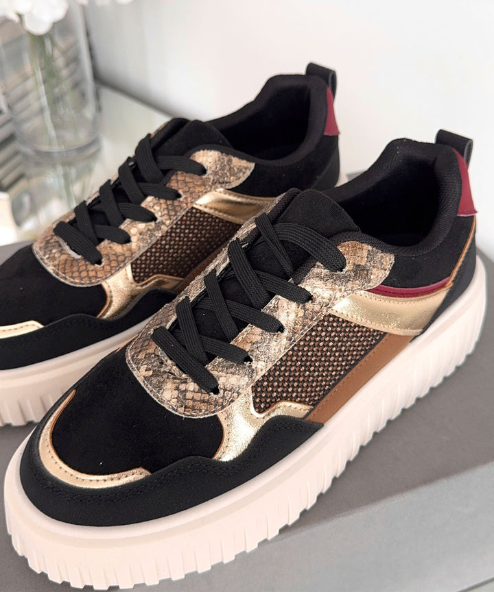 Sneaker Daria Schwarz Ladypolitan ♡