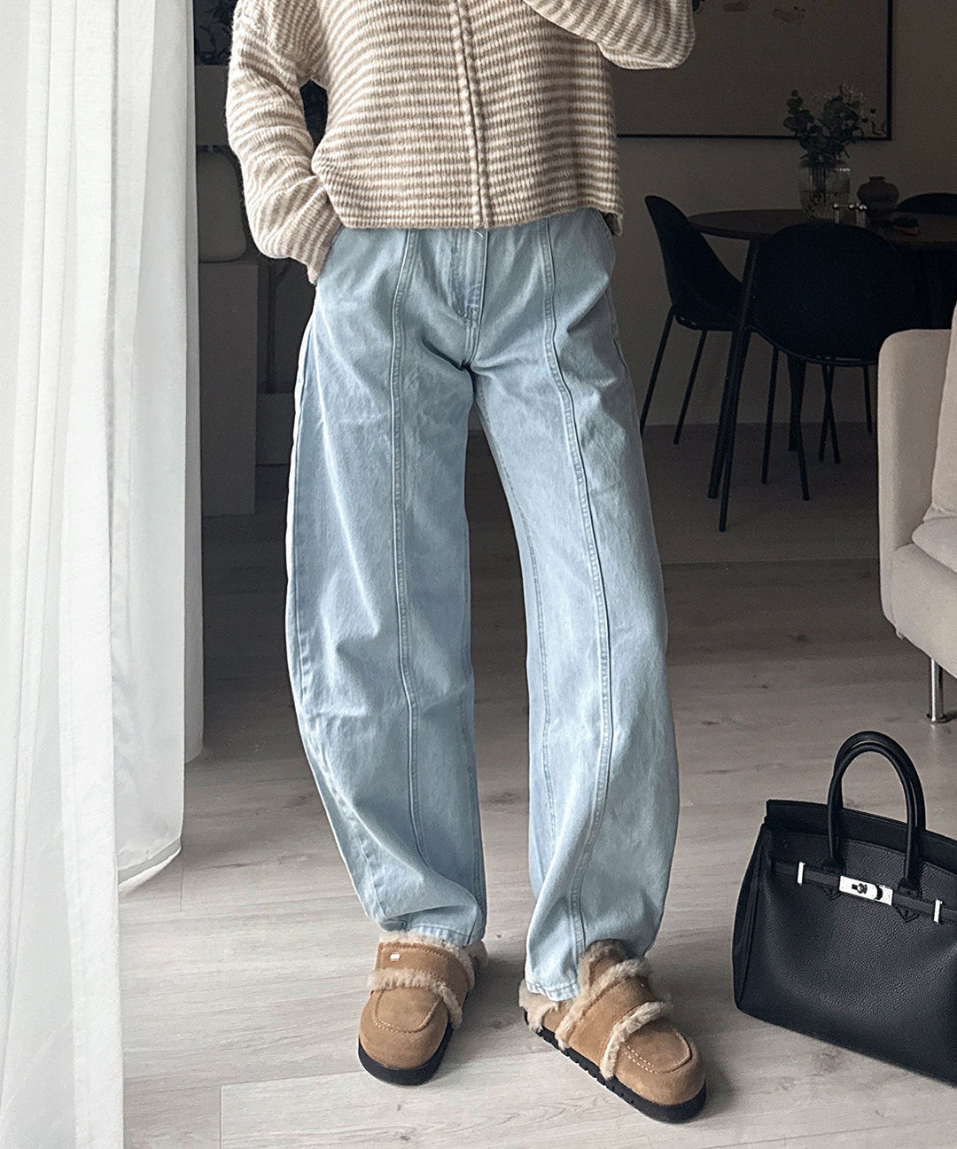Barrel Jeans Kelia Hellblau Ladypolitan ♡