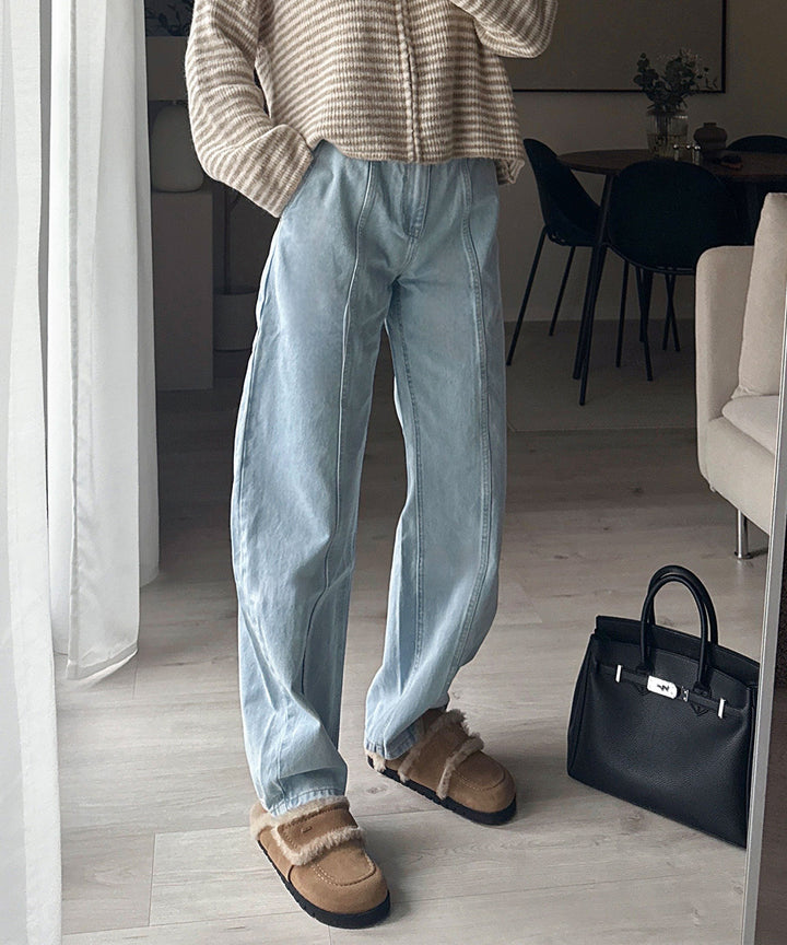 Barrel Jeans Kelia Hellblau Ladypolitan ♡
