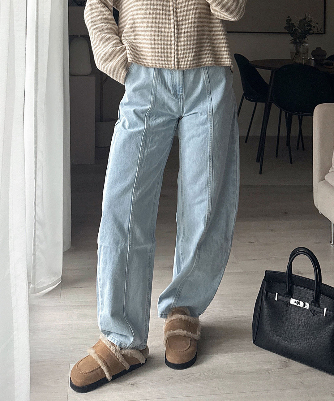 Barrel Jeans Kelia Hellblau Ladypolitan ♡